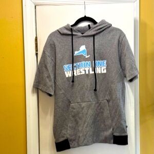 Gray Section One Wrestling Hoodie! New York! EUC